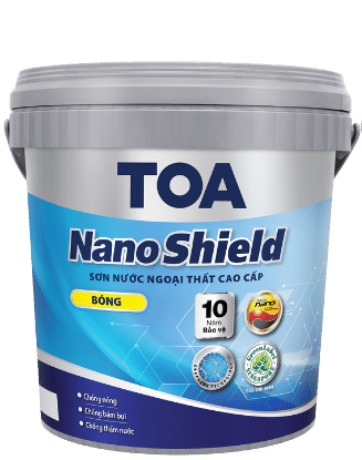 TOA NanoShield Bóng/Bóng Mờ 15L (10 năm bảo vệ)