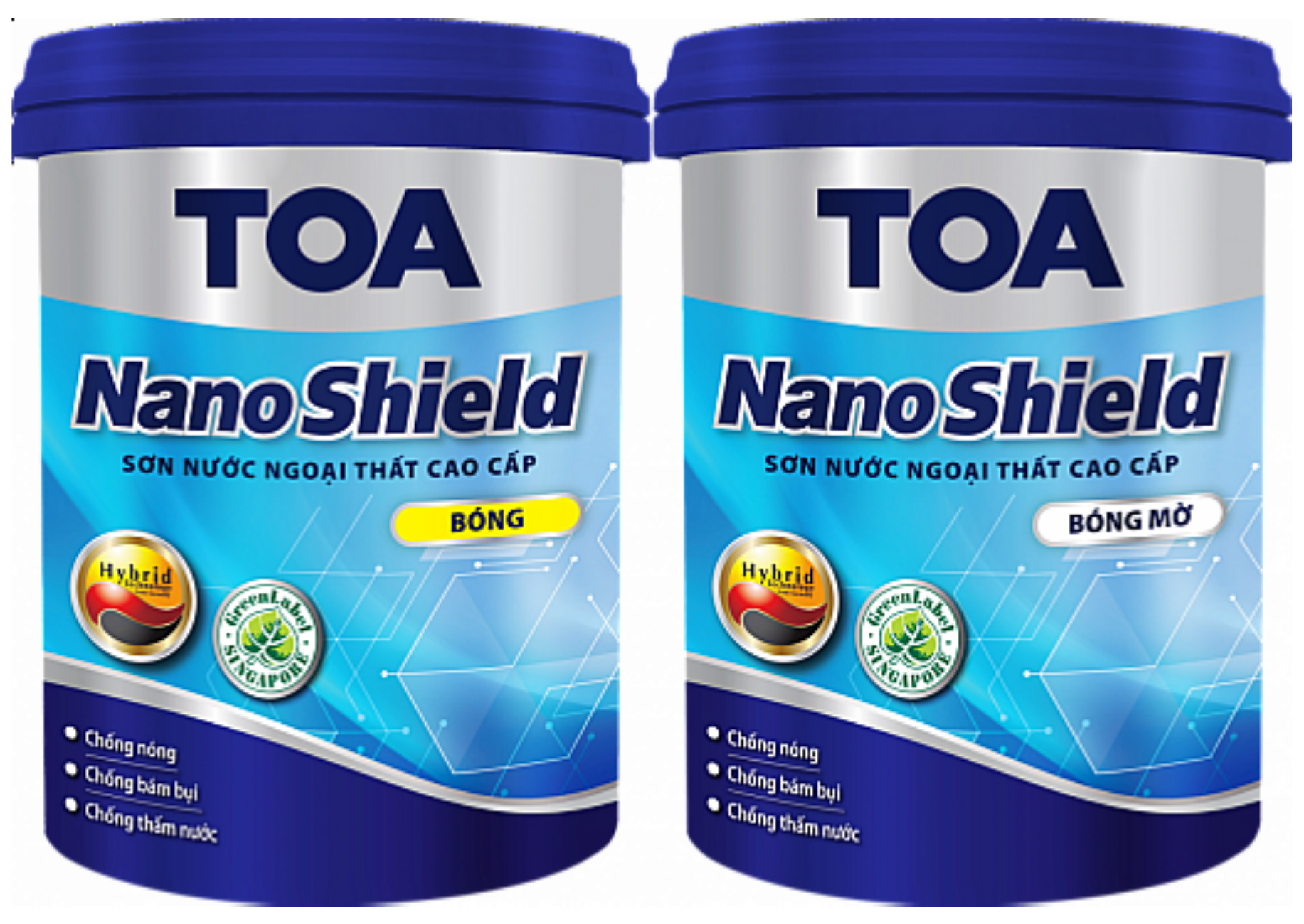 TOA NanoShield Bóng/Bóng Mờ 15L