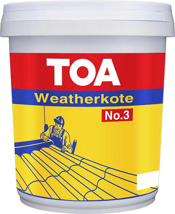 TOA Weatherkote No.3 (Chống thấm đen - Bitumen) 18KG