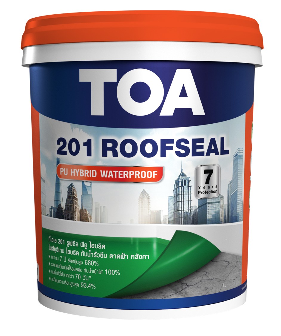 TOA 201 Roofseal Pu Hybrid (Màu xám, xanh lá) 4KG