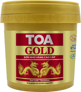 TOA Gold Emulsion (nhũ vàng - G005) 5L