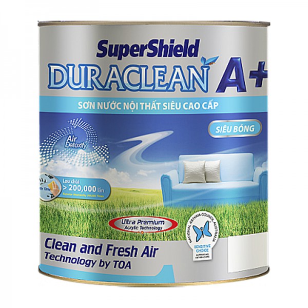 TOA SuperShield DuraClean A+ Bóng Mờ 5L