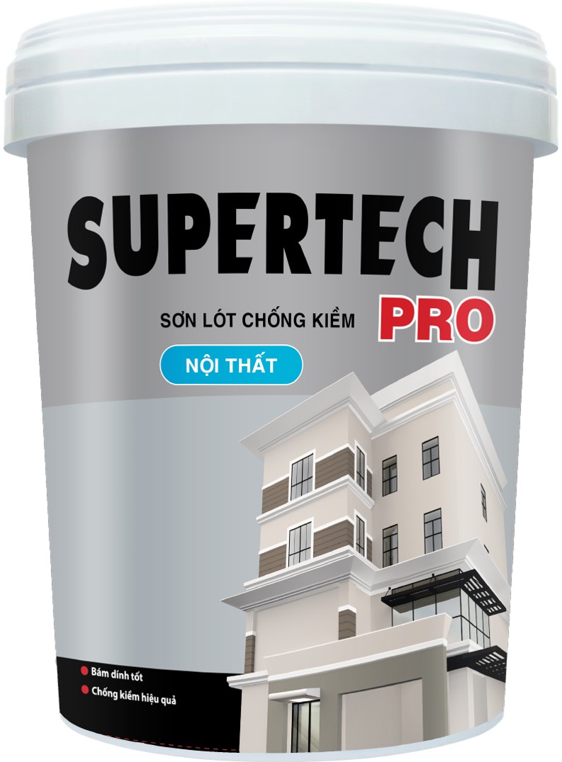 Sơn lót Nội Thất Supertech Pro Primer 18L