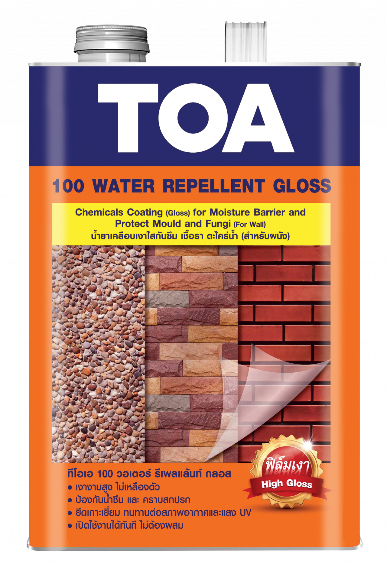 TOA 100 Water Repellent Gloss 1/4 GALLON