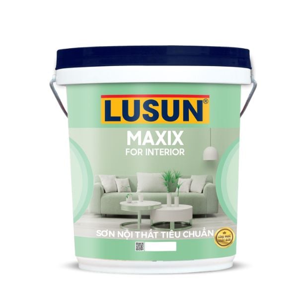 LUSUN MAXIX FOR INTERIOR Sơn Nội thất tiêu chuẩn 18L